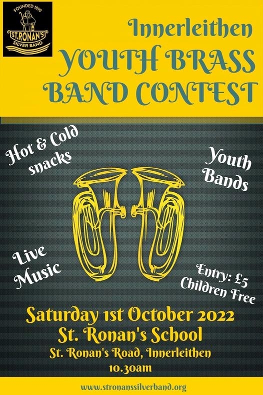 Six bands line up for Innerleithen Youth Brass Band Contest Scottish